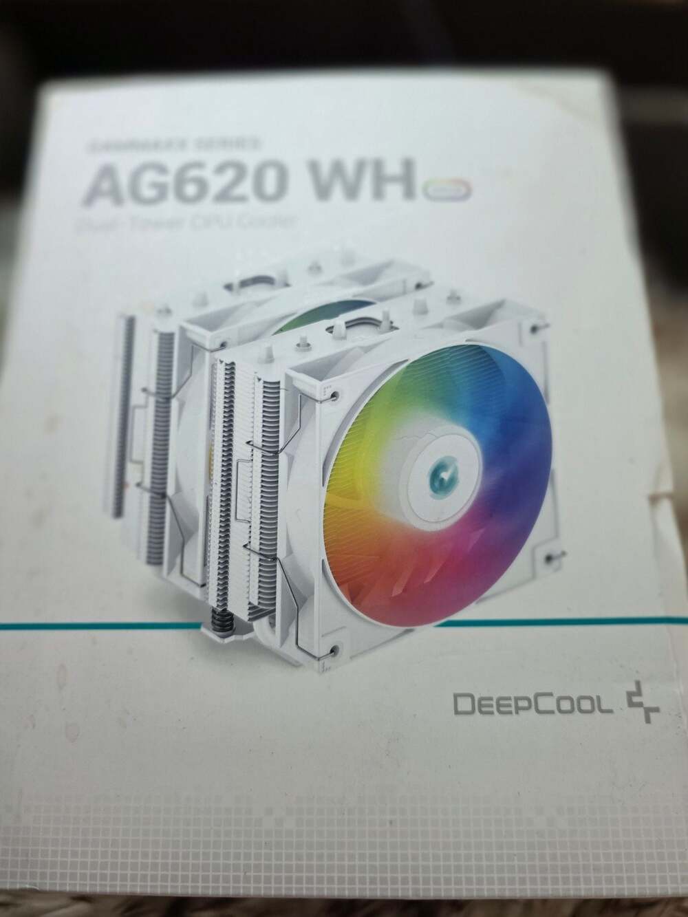 DeepCool AG620 WH ARGB Dual Tower CPU Cooler White